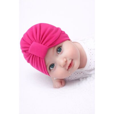 Caciulita roz ciclamen tip turban mdx-1693-3-ct10
