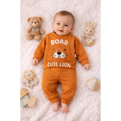 Set kidimax roar maro – 2 piese confortabile pentru copii bt249-1