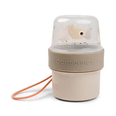 Recipient pentru gustari Done by Deer To Go dublu S Birdee Sand