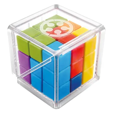 Smart games - cube puzzler go, joc de logica cu 80 de provocari, 8+ ani, editie lb. romana - okesg412roro