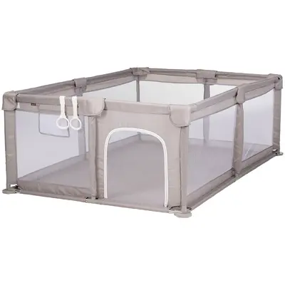 Tarc de joaca Chipolino Lotus 180x120 cm beige HUBKOILS0252BE