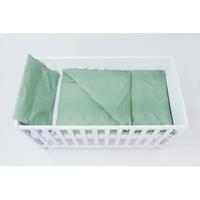 Set lenjerie 6 piese pentru patut, Mint