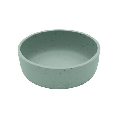 Bol pentru bebelusi,din silicon, 200 ml, Platinum Sage Green