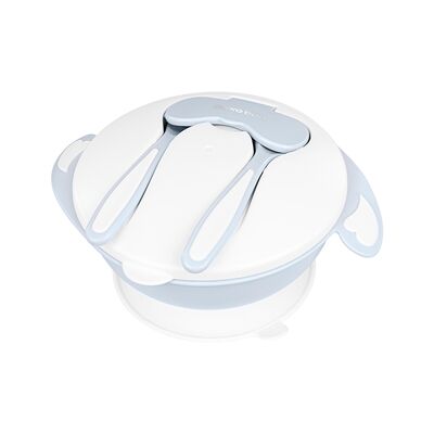 Castron cu ventuza multifunctional 4in1, Blue