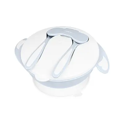 Castron cu ventuza multifunctional 4in1, Blue