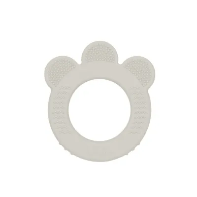 Inel gingival din silicon pentru calmarea eruptiilor dentare, trei tipuri de texturi, Platinum Sand