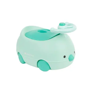 Olita pentru copii KikkaBoo cu volan si claxon Chick Mint