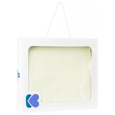 Paturica din muselina Kikka Boo, 120x120 cm ,Yellow