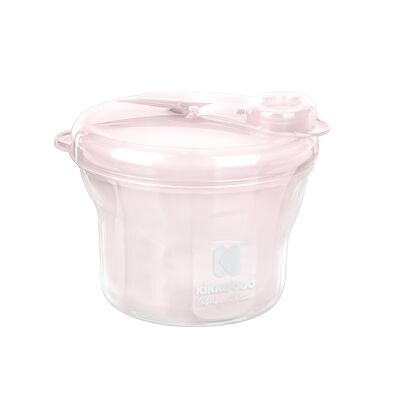 Recipient compartimentat pentru lapte praf sau gustari, 240ml, Light Pink