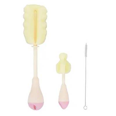 Perie pentru biberoane 3in1 Pink