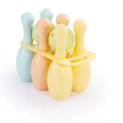 Set de bowling - 6 popice (pastel)