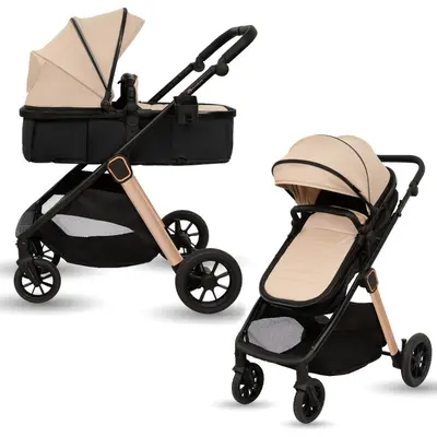 Carucior transformabil 2in1, Appekids Elite - Sand