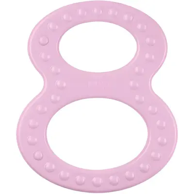 Inele Dentitie Roz Verde 8 Nuk, Set 2 bucati