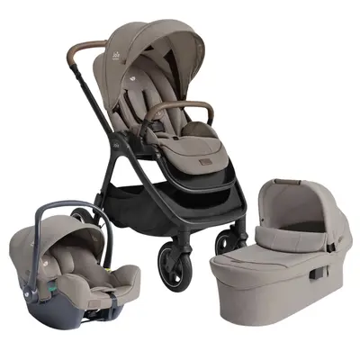 Joie - carucior pentru copii multifunctional 3 in 1 finiti signature maple (carucior finiti + landou ramble xl + scoica i-snug 2) bbbt1606bampl000