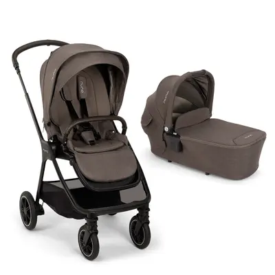 Nuna - set carucior compact triv next 2 in 1 chestnut bbbst16615cheglset