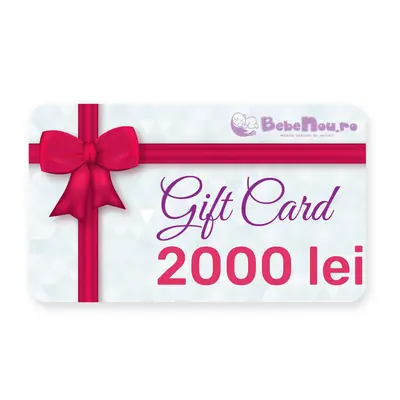 Gift Card 2000 Lei