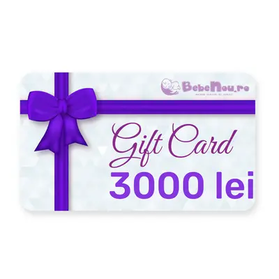 Gift Card 3000 Lei