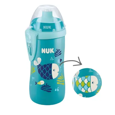 Cana Nuk Junior Color Change 300 ml, Albastru Peste