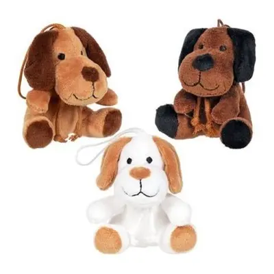 Cățeluș din pluș lou &ndash; prietenul perfect pentru cei mici (9 cm) - okegoki50954