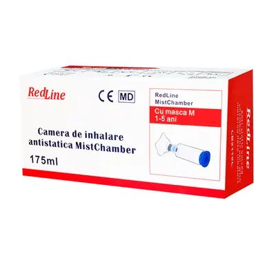Camera de inhalare RedLine MistChamber, masca copii BITmistchamberM