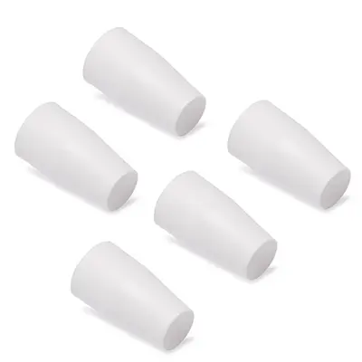 Mustiuc pediatric Philips Respironics HS715-5, Set 5 buc piese bucale pentru spirometru Personal Best, Alb BITmustiucHS7155