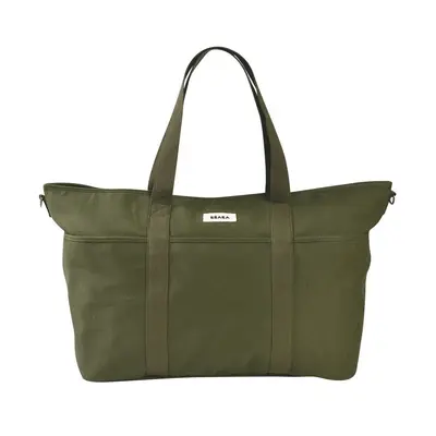 Geanta de bebe Beaba Madrid XXL Seagrass