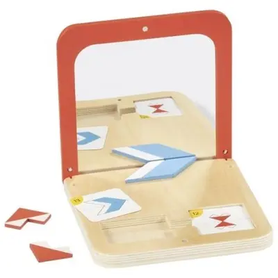 Joc educativ oglinda magica goki pentru simetrie, varsta 5+ - okegoki56296
