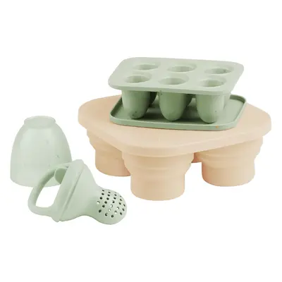 Babymoov - set recipiente din silicon si feeder pentru bebelusi bbba004411