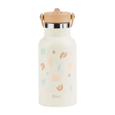 Babymoov - sticla termoizolanta din inox little explorer animal print ivory bbba005010