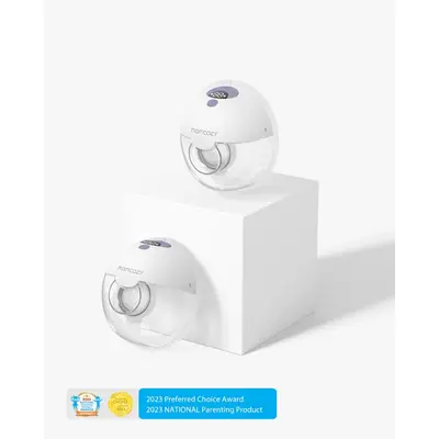 Pompa de san Momcozy Hands-free dubla M5 Purple