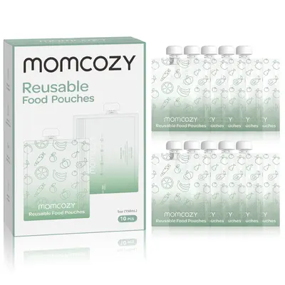 Pungi alimentare reutilizabile Momcozy 150 ml set 10 buc