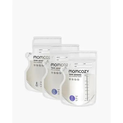 Pungi depozitare Momcozy pentru lapte matern cu turnare usoara 60 buc