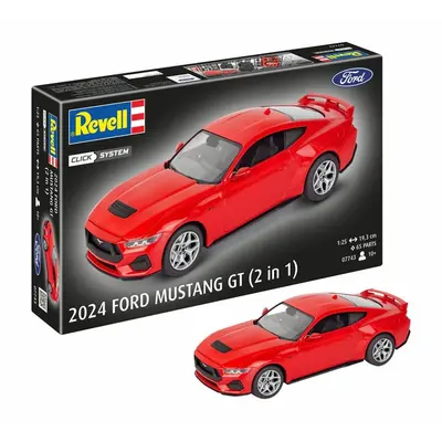 Revell automacheta 2024 Ford Mustang GT (Click System)