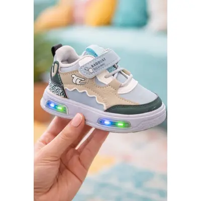 Adidasi cu luminite pentru baieti super style adt-55