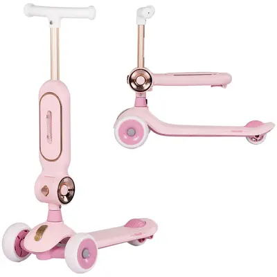 Trotineta Chipolino Bloomi pink HUBDSBLO0263PI