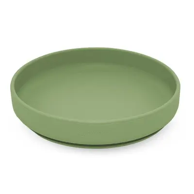 Farfurie, Petite&Mars, Take&Match, Din silicon, Cu ventuza, Fara BPA, Adecvata pentru masina de spalat vase si microunde, Nu absoarbe mirosuri, 6 luni+, 400 ml, Sweet Pea, Verde BYN708766