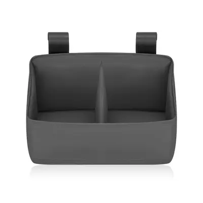 Organizator multifunctional, Lionelo, Sidepocket S, 26x12x15 cm, 2 compartimente, Universal, Constructie ranforsata, Gri BYNLO-SIDEPOCKET_SMALL_GREY