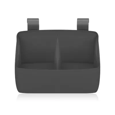 Organizator multifunctional, Lionelo, Sidepocket S, 26x12x15 cm, 2 compartimente, Universal, Constructie ranforsata, Negru BYNLO-SIDEPOCKET_SMALL_BLACK