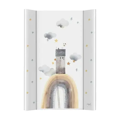 Saltea de infasat, Ceba Baby, Moale, 70 x 50 cm, Suprafata impermeabila, Pentru comode de infasat sau suprafete plane, Fara ftalati, 0 luni+, Rainbow Home BYNAGS-102-000-816