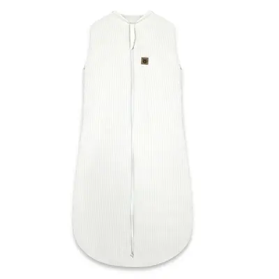 Sac de dormit, MimiNu, Premium, Din bumbac interlock, Materiale certificate Oeko Tex Standard 100, Cu fermoar, 3 - 12 luni, 2.5 Tog, Soft Ecru BYN6426972031455