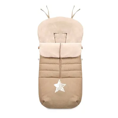 Sac de iarna, Jane, Nest, Pentru carucior, Universal, 95 x 46 cm, Material interior din fleece, Sesame BYN8420421088159