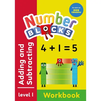 Carte cu activitati numberblocks - adunari si scaderi