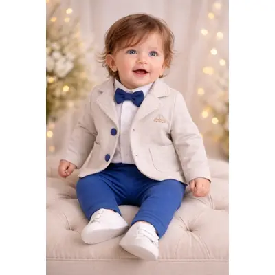 Set complet minicayzen cu papion b4055-1