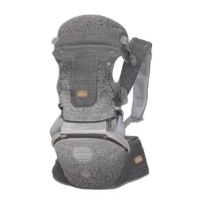 Marsupiu ergonomic multifunctional Chicco Airy Hip Fit 3 in 1, Pebble (Gri), 0 luni+ CHC8718812-8