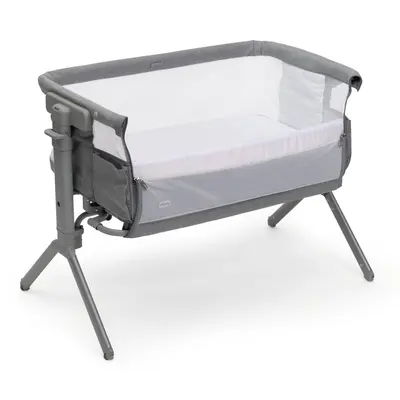 Patut pentru copii co-sleeping Chicco Next2Me Armonia, Steel (Gri deschis), 0luni+ CHC8714205-8