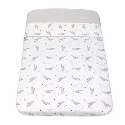 Set lenjerie patut Chicco Next2Me, Pink ballet, 0 luni+ CHC1090711-8