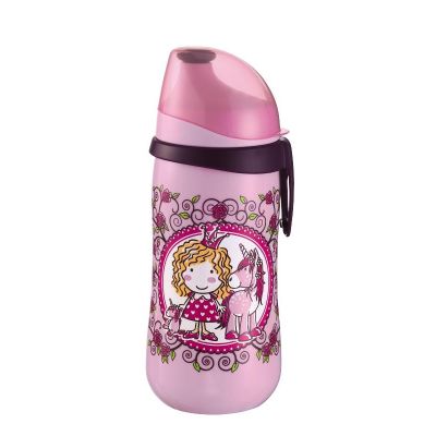 Cana Kids Cup Girl PP 330 ml, antipicurare, cu clip de prindere ,18+ luni, nip 35052