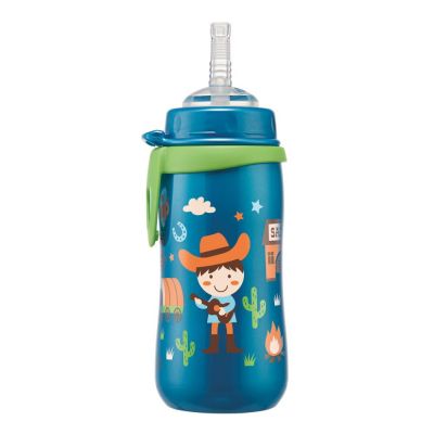 Cana Straw Cup Boy cu clip si pai de baut,nip 35067