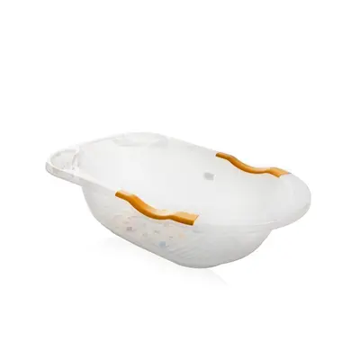 Cadita transparenta cu dop de scurgere, Babyjem JEMbj_031