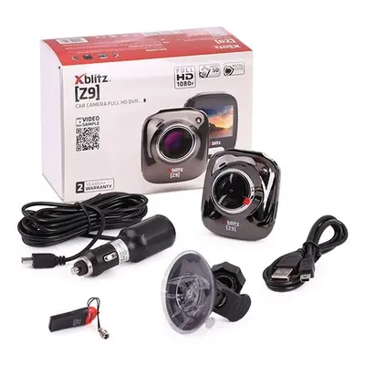 Neno Xblitz Z9 - Camera auto Full HD, 140&deg;, Carcasă Metalică, cromat JEMXBL-CAR-DR031